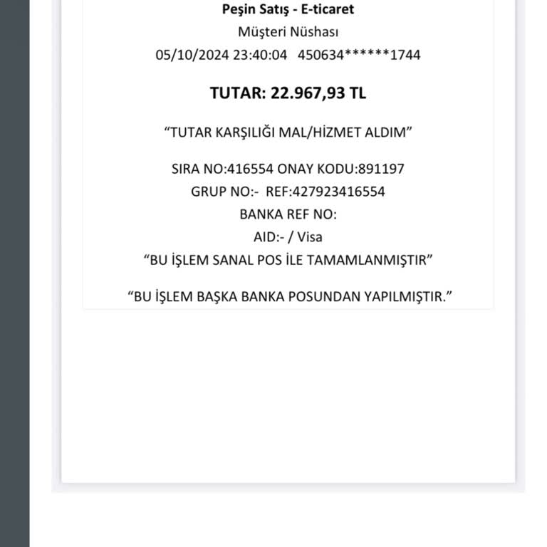 Rezervasyon İptali ve Geri Ödeme Sorunu