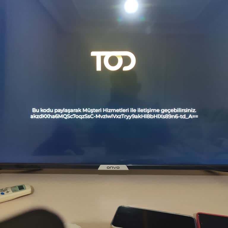 Ev İnternetinden Tod TV'ye Erişim Sorunu