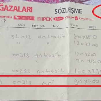 Yanlış Renk Halılar ve Bitmeyen Teslimat Sorunu