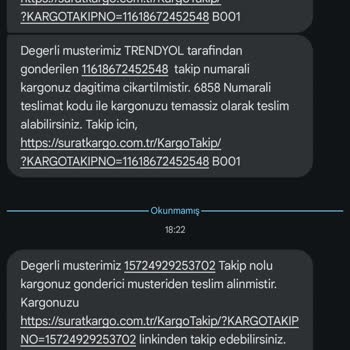 Sürat Kargo ile Teslimat Sorunu ve İletişim Eksikliği