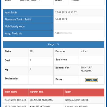 Sürat Kargo ile Teslimat Sorunu ve İletişim Eksikliği