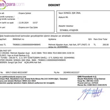 Reydeko Halı'dan İade Edilmeyen Ödeme Kabusu