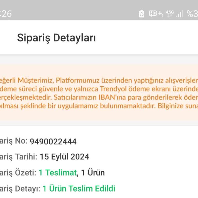 Eksik Ürün ve Yetersiz Çözüm Süreci
