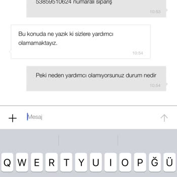 Yanlış Ürün Gönderimi ve İade Sorunu