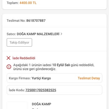 Yanlış Ürün ve İade Sorunu: Trendyol'dan Çözüm Bekliyoruz