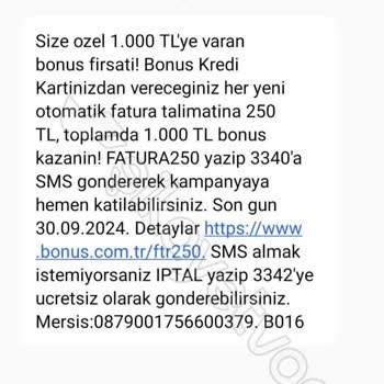 Garanti BBVA Fatura Kampanyası Mağduriyeti