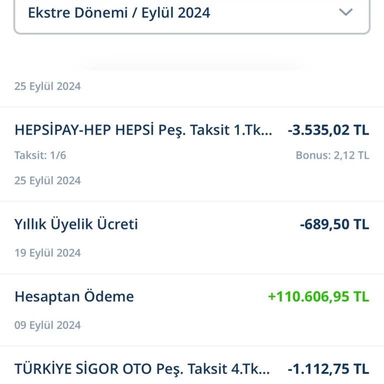 Yıllık Üyelik Ücretinin İadesi Talebi