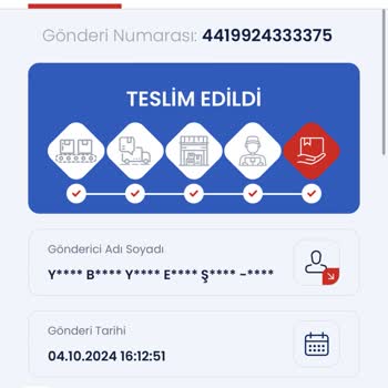 Teslim Edilmeyen Kargo İçin Yanıltıcı Teslimat Bildirimi