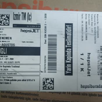 Yanlış Fatura ve Eksik Ürün Sorunu