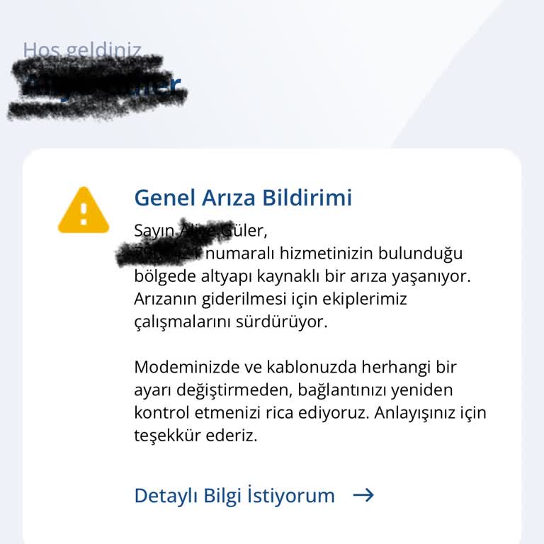 Sürekli Altyapı Sorunları ve Yetersiz Müşteri Hizmetleri