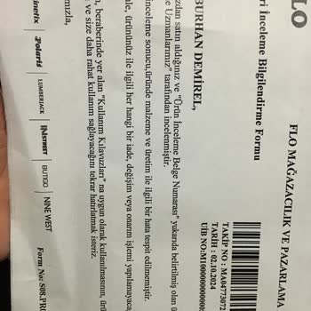 FLO Ayakkabıda Taban Sorunu