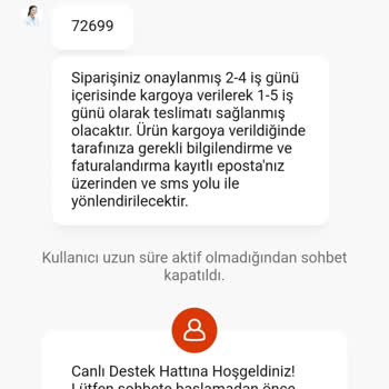 Ürün Teslimatı ve İade Sorunu