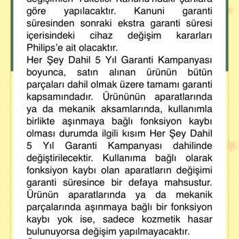 PHILIPS Ev Aletleri Elektrikli Süpürge Garanti Sorunu!