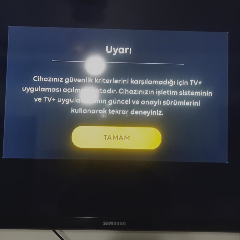 TV+ Uygulaması Güvenlik Sorunu ve Erişim Problemi