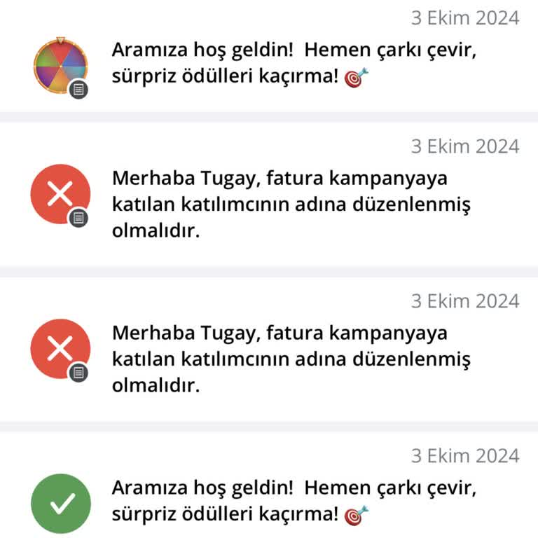 Üyelik İşlemlerinde Karışıklık