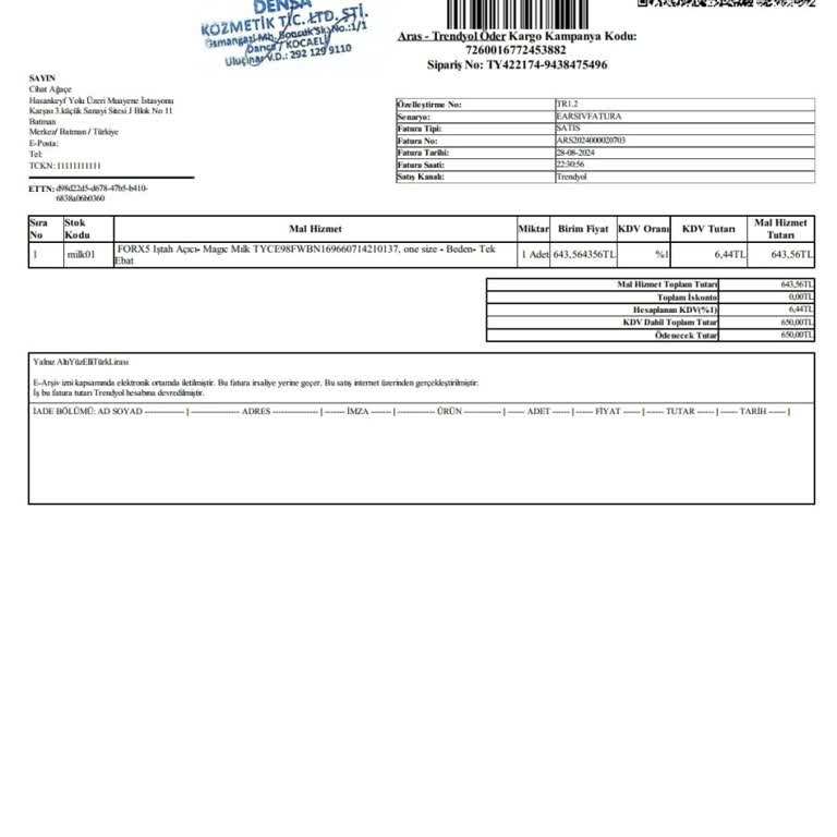 Zararlı Ürün ve Yetersiz Müşteri Hizmeti