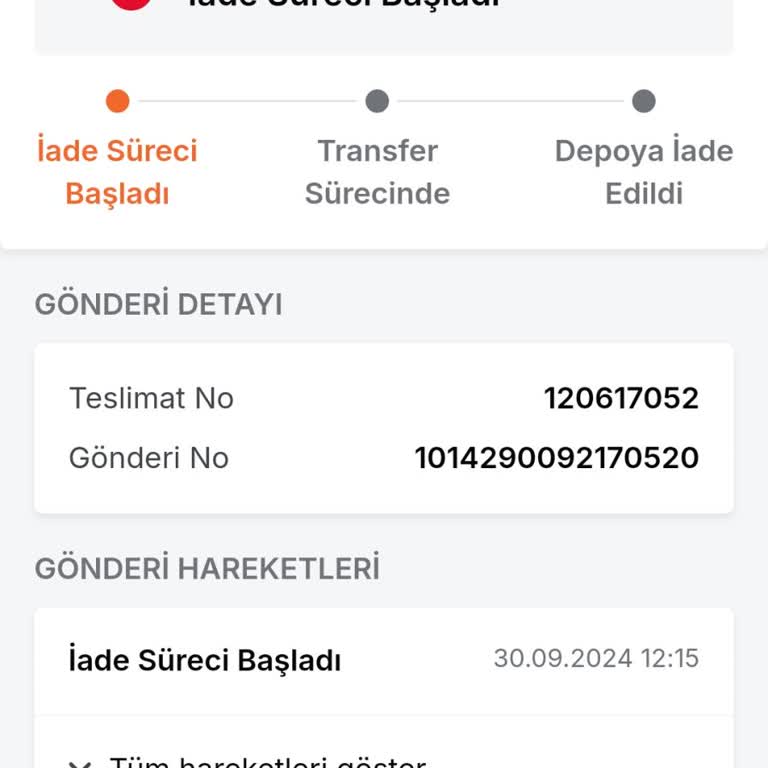Trendyol Express ile Teslimat ve İade Sorunu