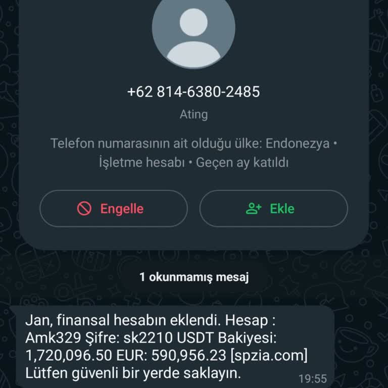 Kişisel bilgilerimin izinsiz kullanımı ve sahte hesap açılması