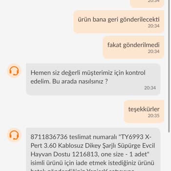 Yanlış İade Kodu Karışıklığı ve Trendyol'un İlgisizliği