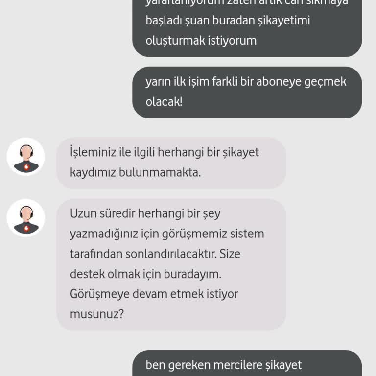 Vodafone'da Faturalıdan Faturasıza Geçiş Sorunu
