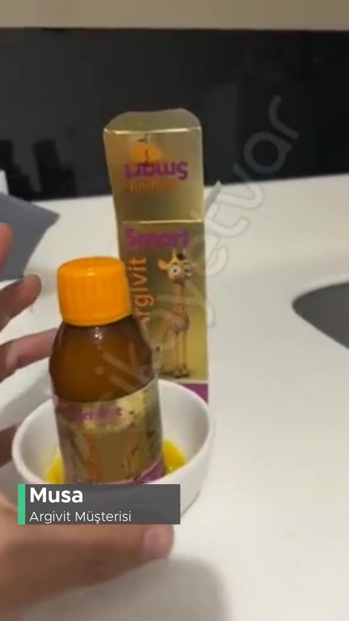 Argivit Smart Şurup Köpürüyor! videonun kapak resmi