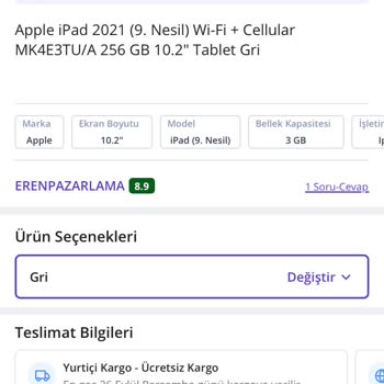 N11 Üzerinden Satın Aldığım İPad'in İkinci El Çıkması Ve Yanıltıcı İletişim!