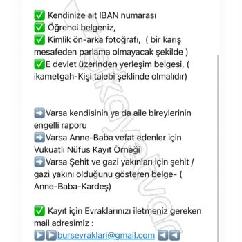 Burs Başvurusunda Kimlik Bilgilerimin Kötüye Kullanılmasından Endişeliyim