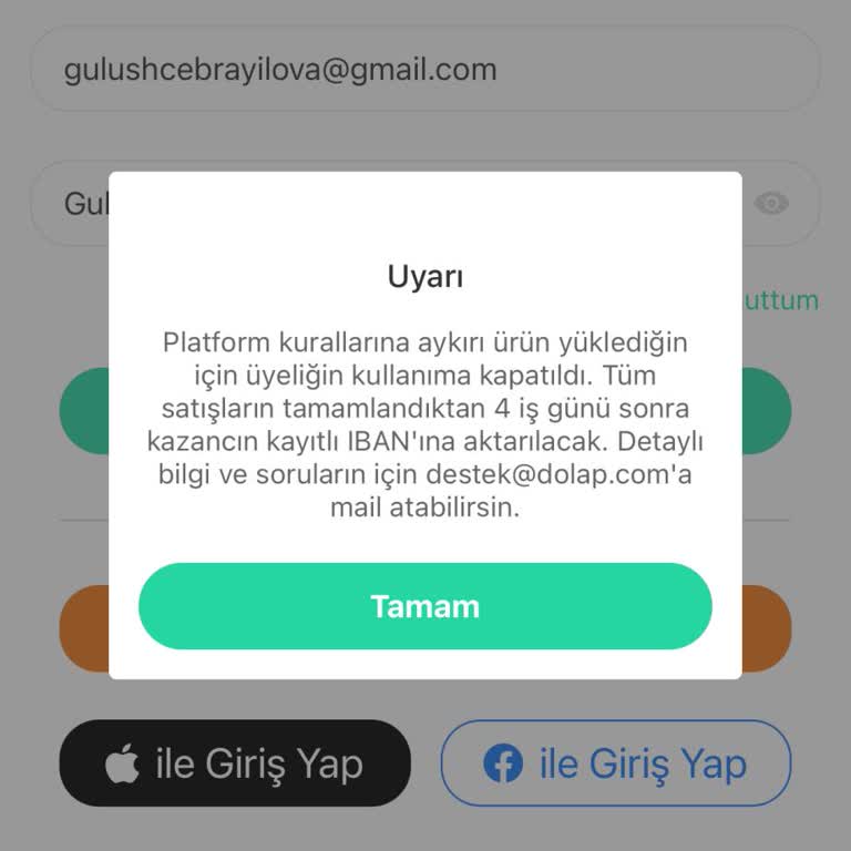 Hesabım Haksız Yere Kapatıldı, Mağdurum!