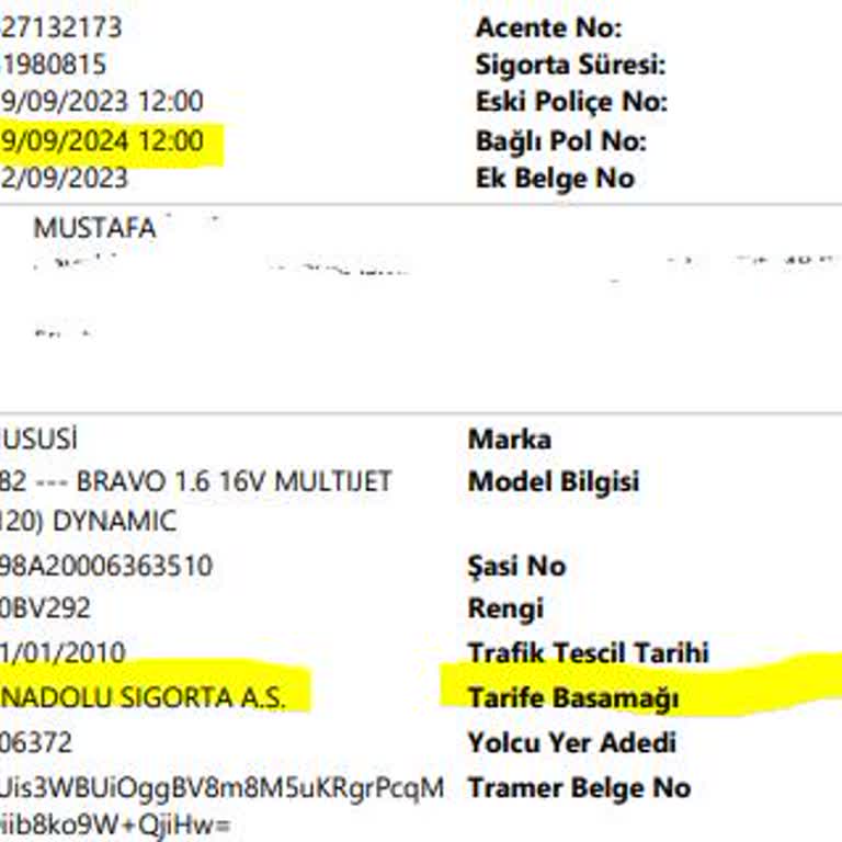 Sigorta Hasarsızlık İndirimi Aktarımı Sorunu