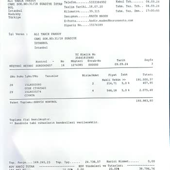Satış Sonrası Destek Eksikliği ve Araç Sorunları