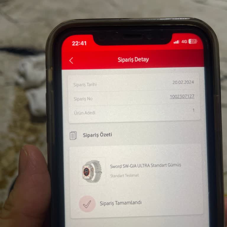 Sword Akıllı Saatin Ekran Sorunu ve Yetersiz Servis Hizmeti