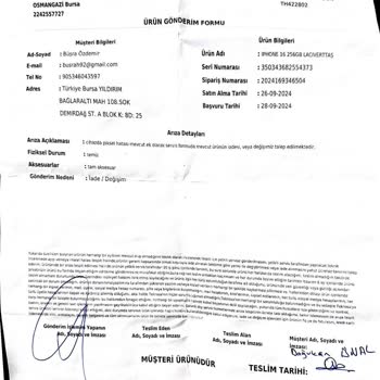 Teknosa'dan Alınan Cihazda Çözümsüzlük ve İletişim Sorunları