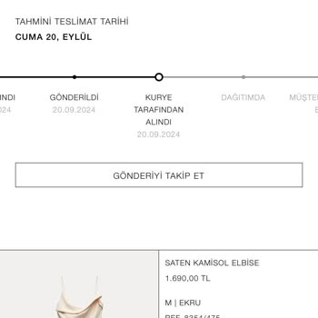 Zara Online Mağaza Teslimat ve İade Sorunu