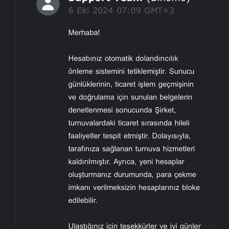Haksız Blokaj ve Turnuva Katılım Sorunu