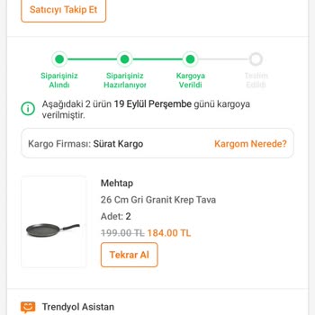 Bir Aydır Gelmeyen Kargo: Trendyol ve Sürat Kargo'nun İlgisizliği