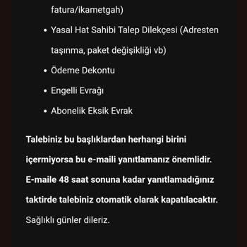 Vodafone Ev İnterneti Sorunu ve İade Talebi