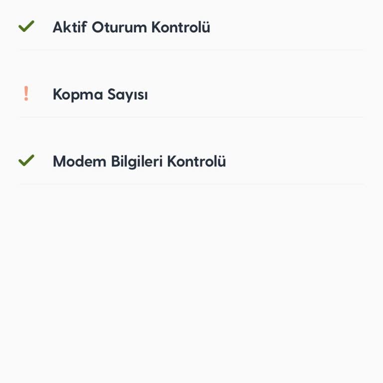 Sürekli Kopan İnternet Bağlantısı ve Yetersiz Çözüm