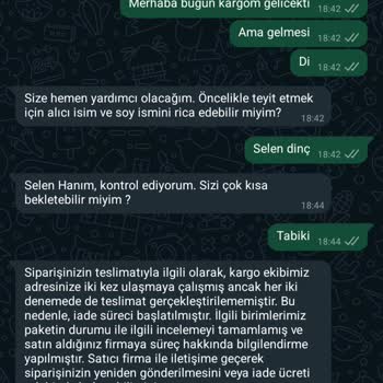 Kargo Teslimatında Yaşanan İletişim Sorunu