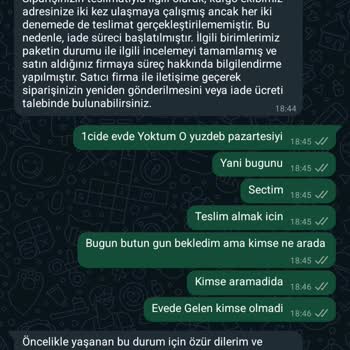 Kargo Teslimatında Yaşanan İletişim Sorunu