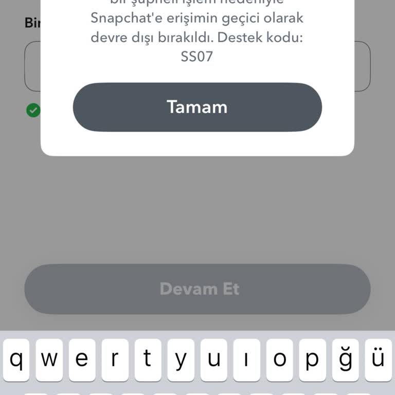 Snapchat Hesap Sorunu ve Destek Eksikliği