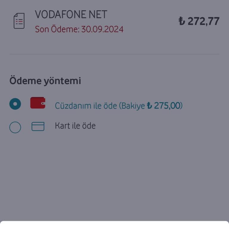 Vodafone Pay Cüzdan: Kullanılamayan Bakiye Sorunu