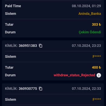 Haksız Para Çekim Politikası ve Canlı Destek Engeli