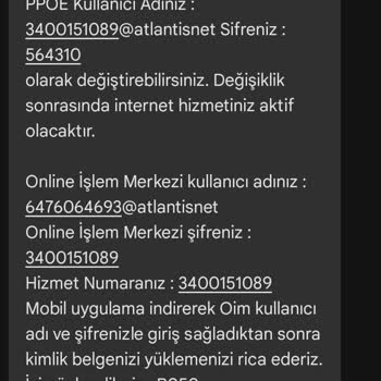 İnternet Hizmeti ve Destek Eksikliği