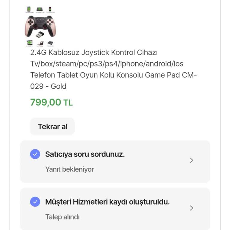 Teslimat Sorunları ve İletişim Eksikliği