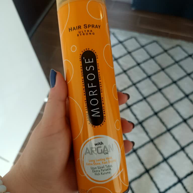 Argan Yağlı Sprey Saçları Yağlandırıyor!