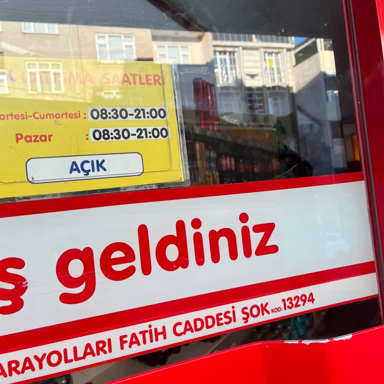Şok Market Açılış Kapanış Saatlerinde Sorumsuzluk
