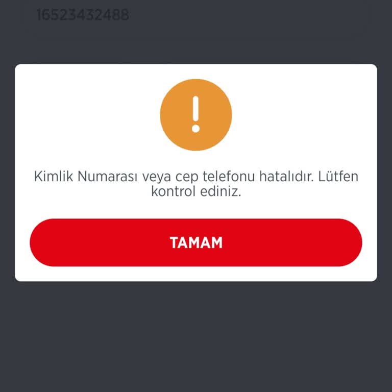 Ziraat Mobil Uygulamasında Telefon Güncelleme Sorunu