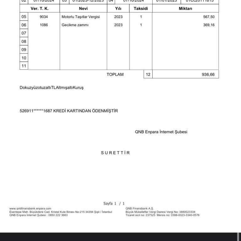 Vergi Ödemesi Yapıldı Ama İade Bekleniyor