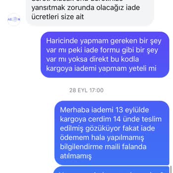 Geciken İade Süreci ve İletişim Sorunları