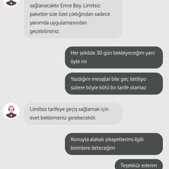 Vodafone Sınırsız Paket Hızı ve Destek Sorunu